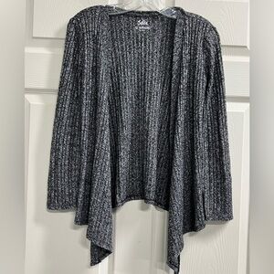 Justice Gray Open Cardigan - Size 12 - VGUC